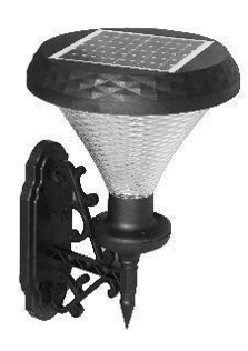 Round Cylindrical Solar Headlamp